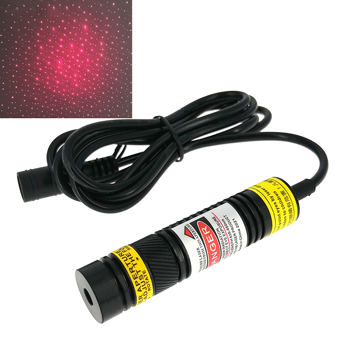 650nm 50mW~100mW Red Laser Irregular Lattice Grating Module Special Laser Gypsophila - Click Image to Close